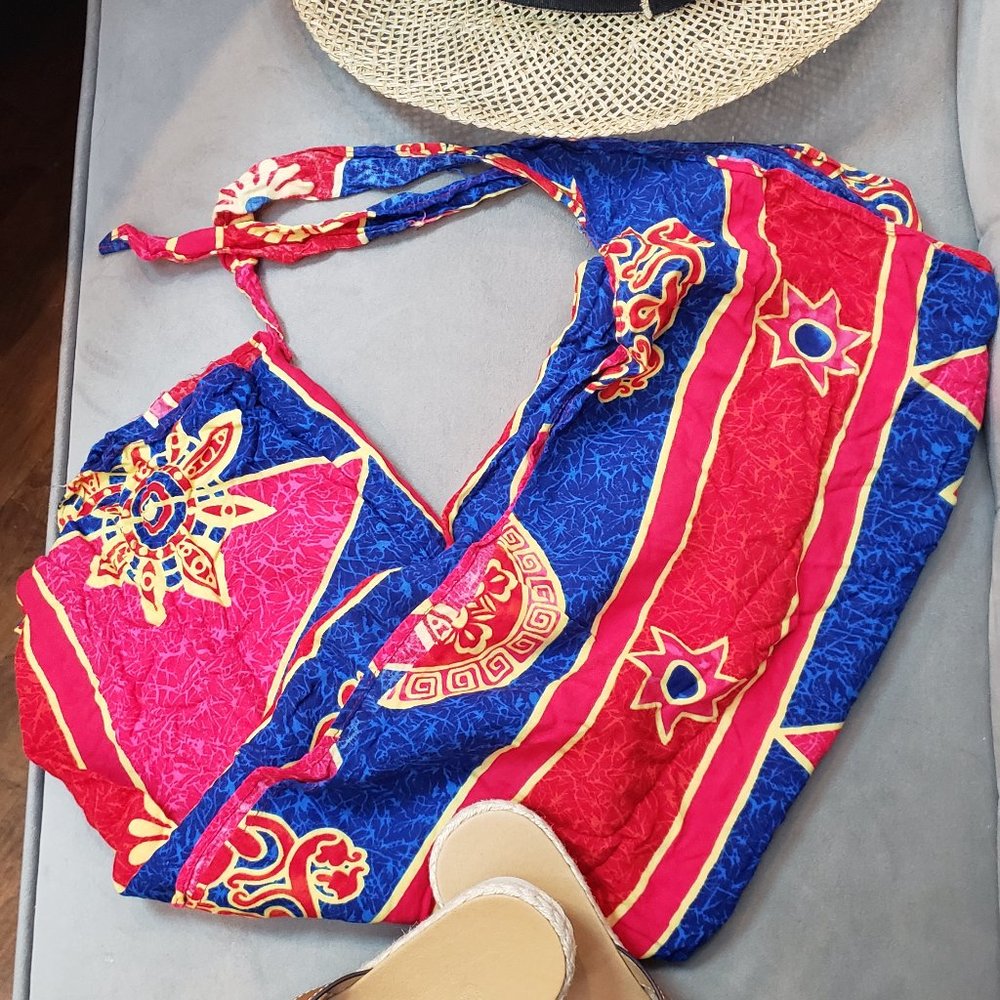 Resort Wear  Sarong  Multicolor  Size S/M